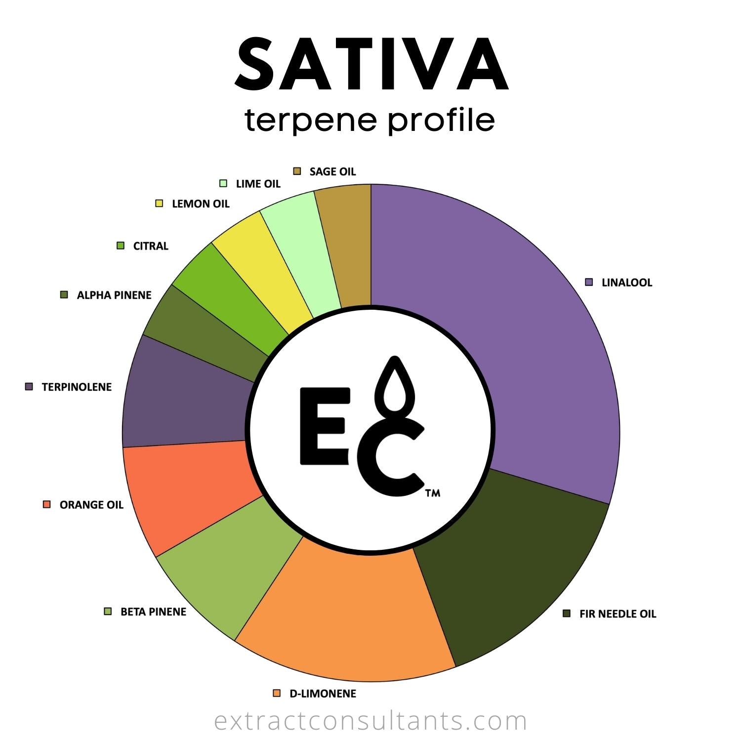 Sativa terpene profile
